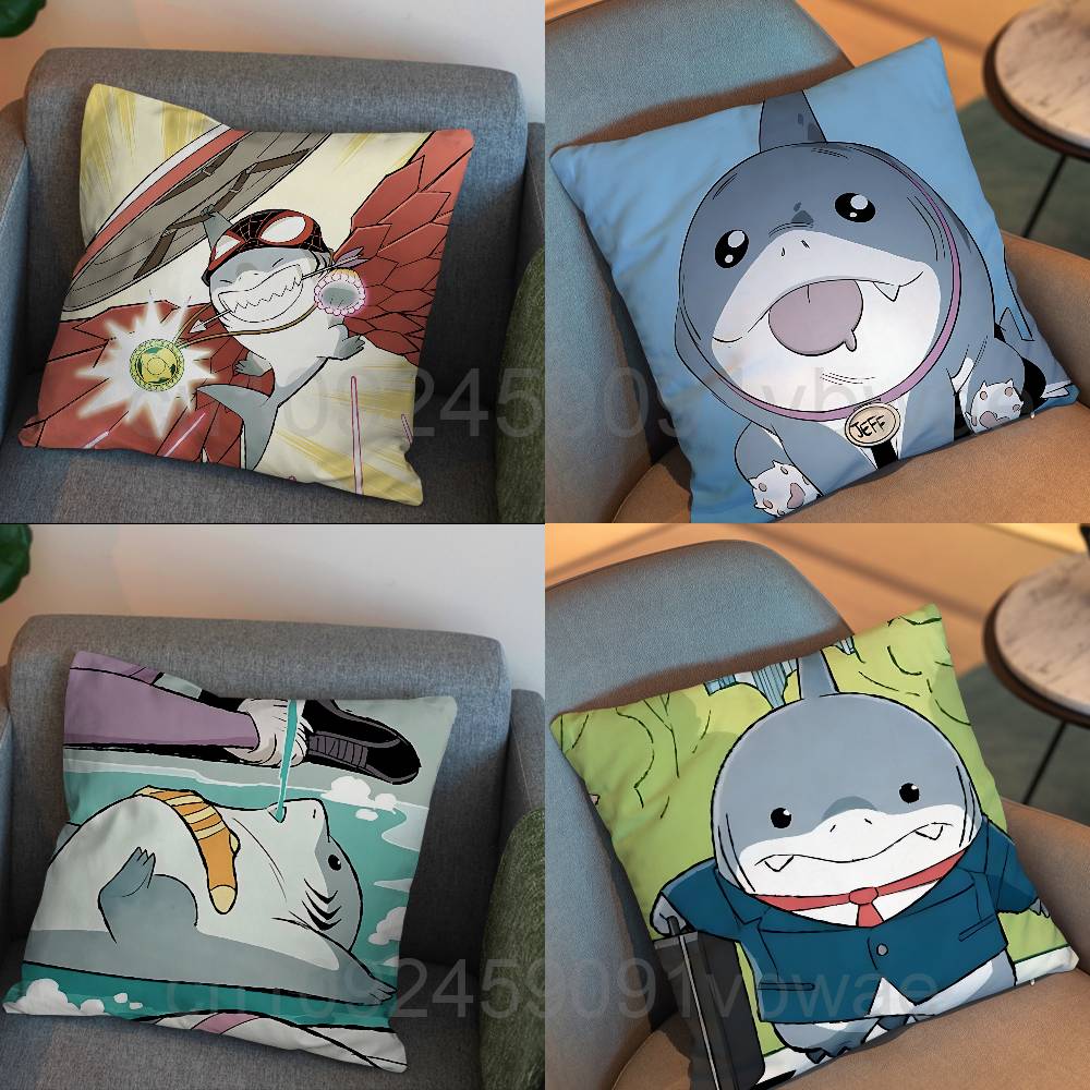 Home Landing Textiles - Land Shark cute Jeff Pillow Case