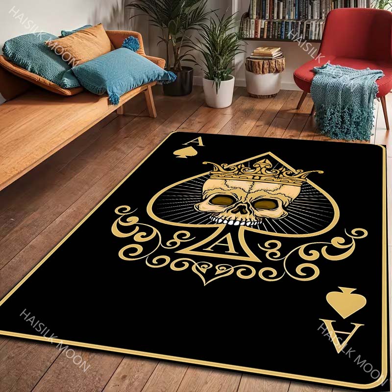 6 Styles Black Playing Card Ac - Luxury Home Textiles Usa review and price