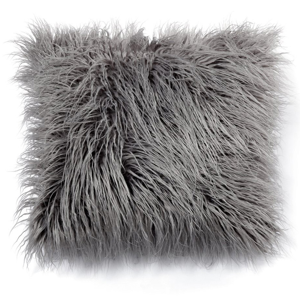 Soft Long Fur Fluffy Sofa Pill - Luxury Home Textiles Usa review and price