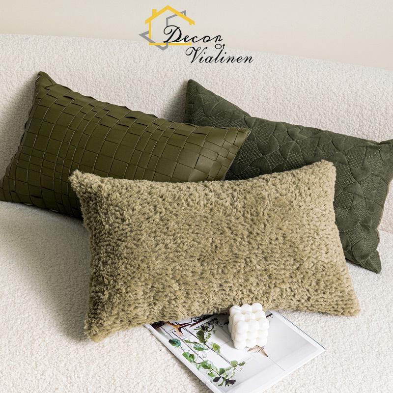 Green waist pillow, minimalist - Pillow Cover 20X20 review and price