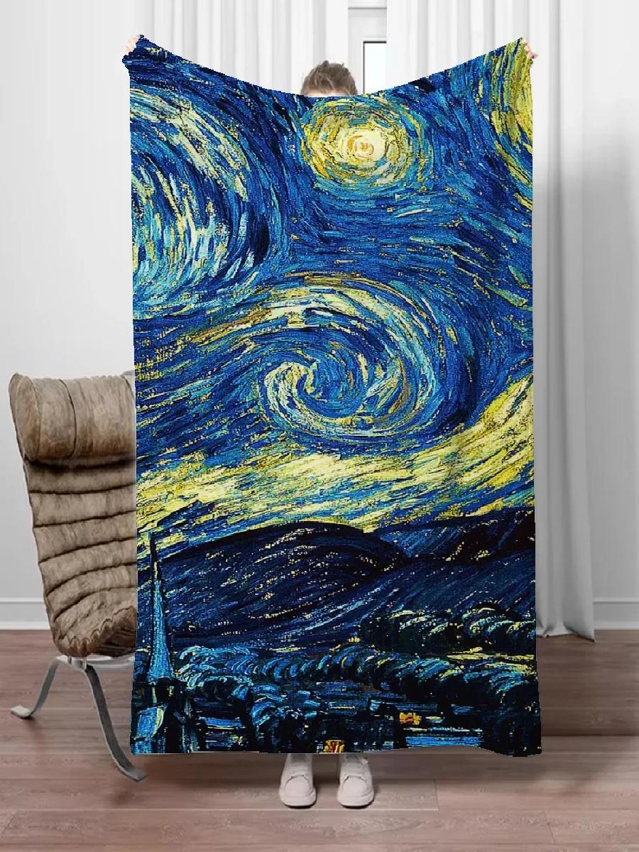 Van Gogh Boho Throw Blanket fo - Luxury Home Textiles Usa review and price