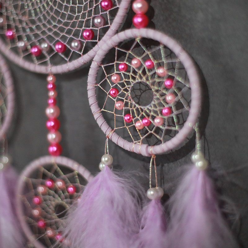 Multi‑ring Handmade Dreamcatch - Home Textiles And Decor review and price
