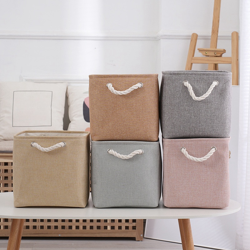 2Pcs/Cotton and Linen Storage  - Linum Home Textiles review and price