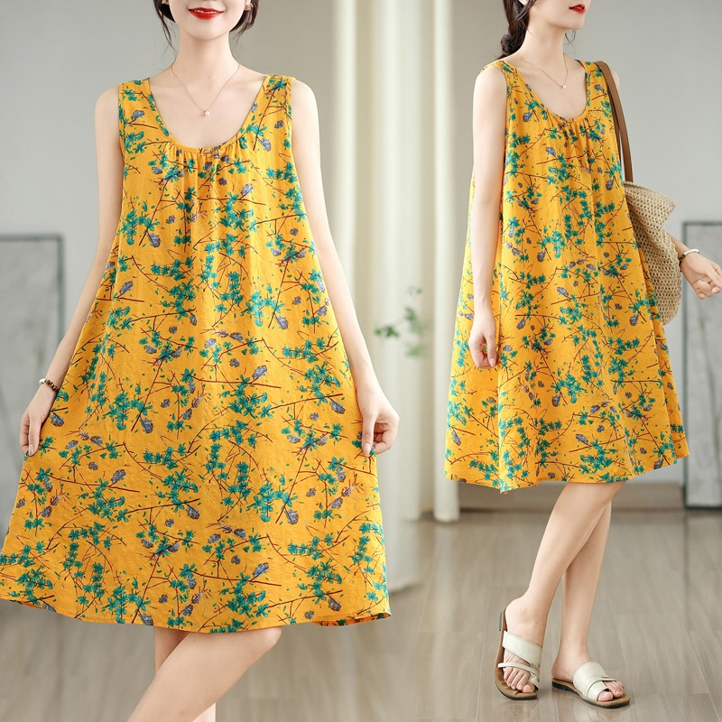 Summer Thin Cotton Linen A-Lin - Linum Home Textiles review and price
