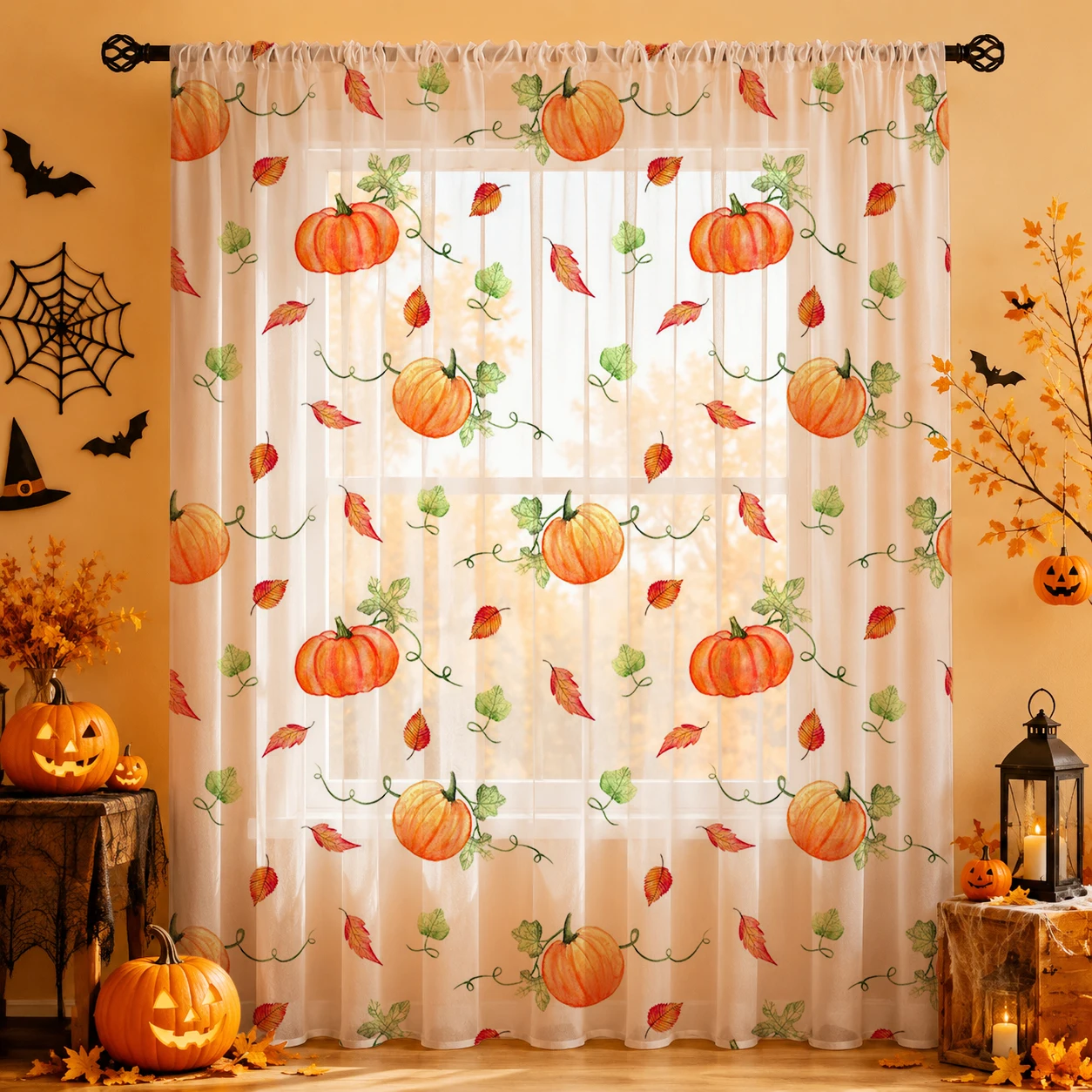 1Pc Rod Pocket Home Decor Hall - Curtain Sheer Voile review and price