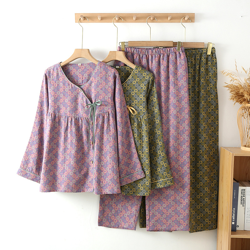 Female 100% Cotton Pajamas Set - Linum Home Textiles review and price