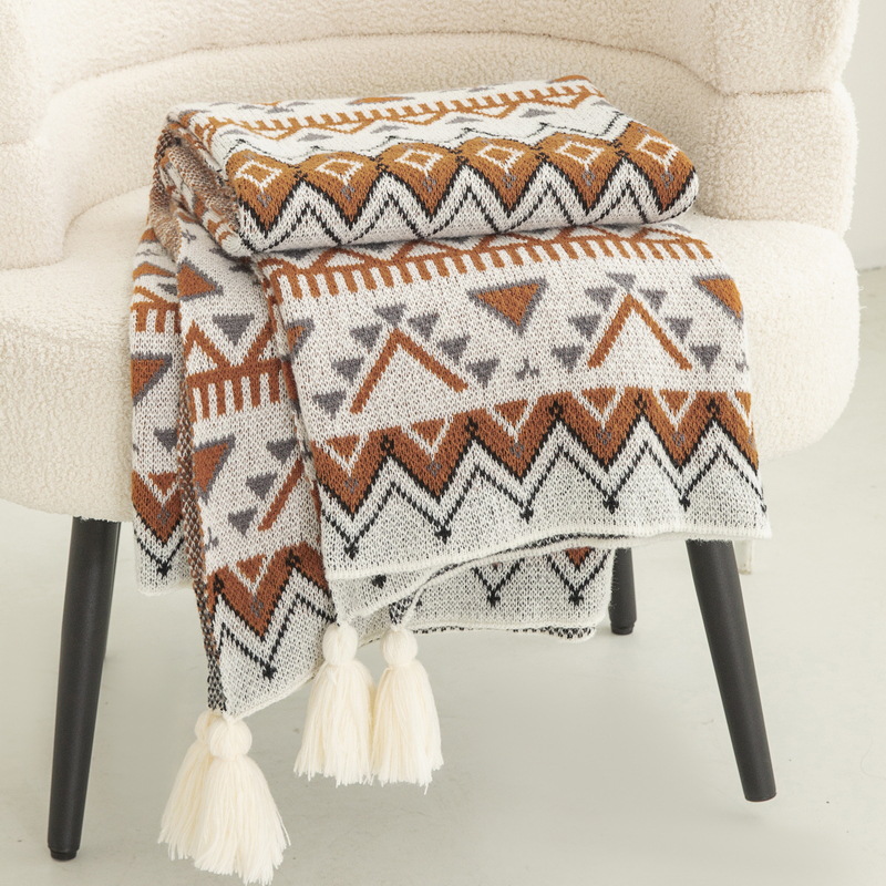 Bohemian Style Printed Knitted - Luxury Home Textiles Usa review and price