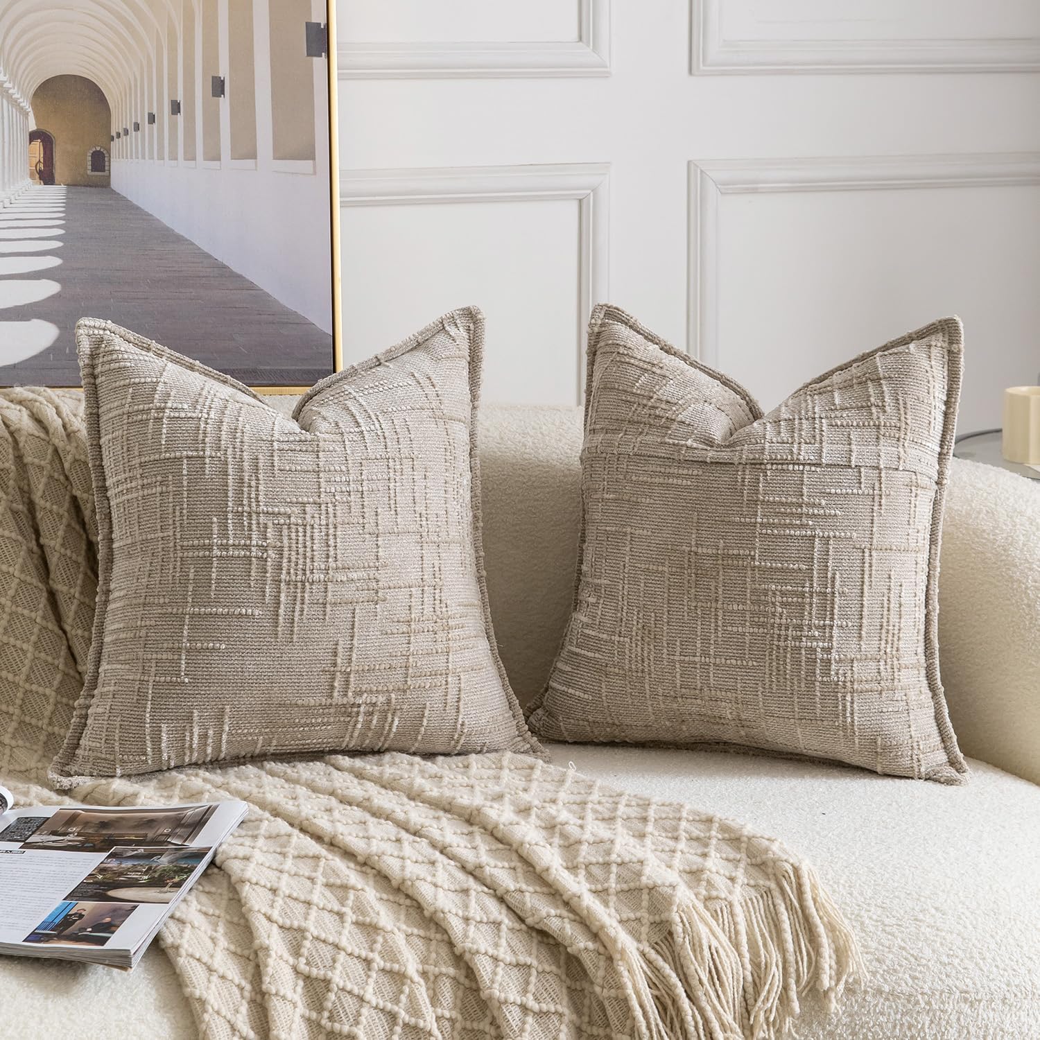 1pc Design Soft Decorative Pil - Pillow Cover 20X20 review and price