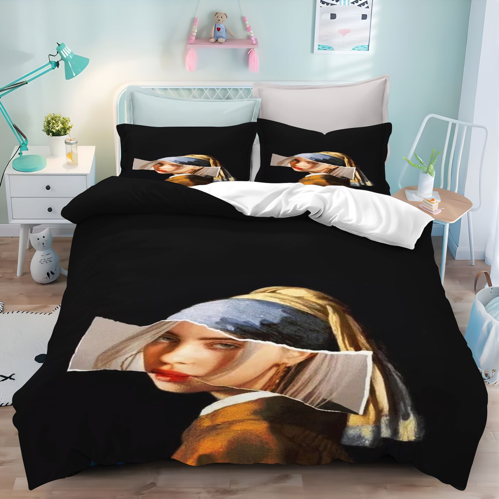 Billie Eilish Bedding Set 3D P - Home Textiles And Decor review and price
