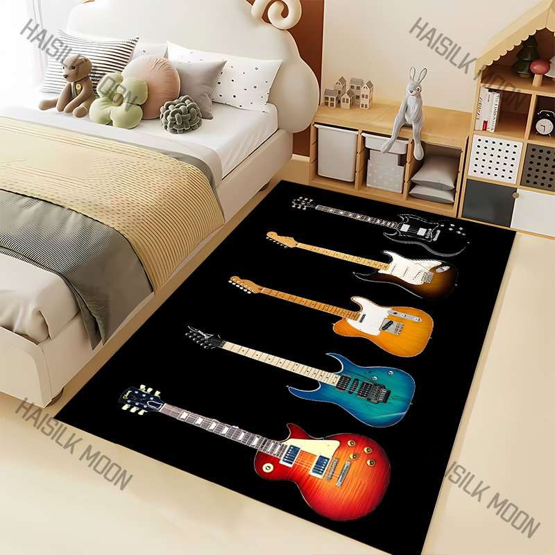 Music Lovers Rock Guitar Patte - Luxury Home Textiles Usa review and price