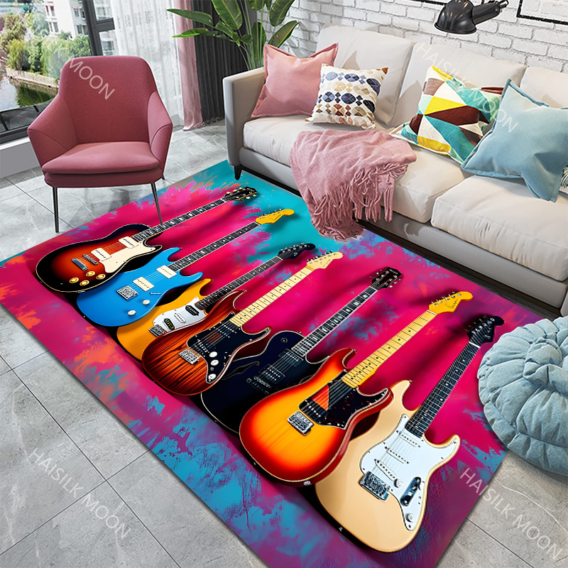 Music Lovers Rock Guitar Patte - Luxury Home Textiles Usa review and price