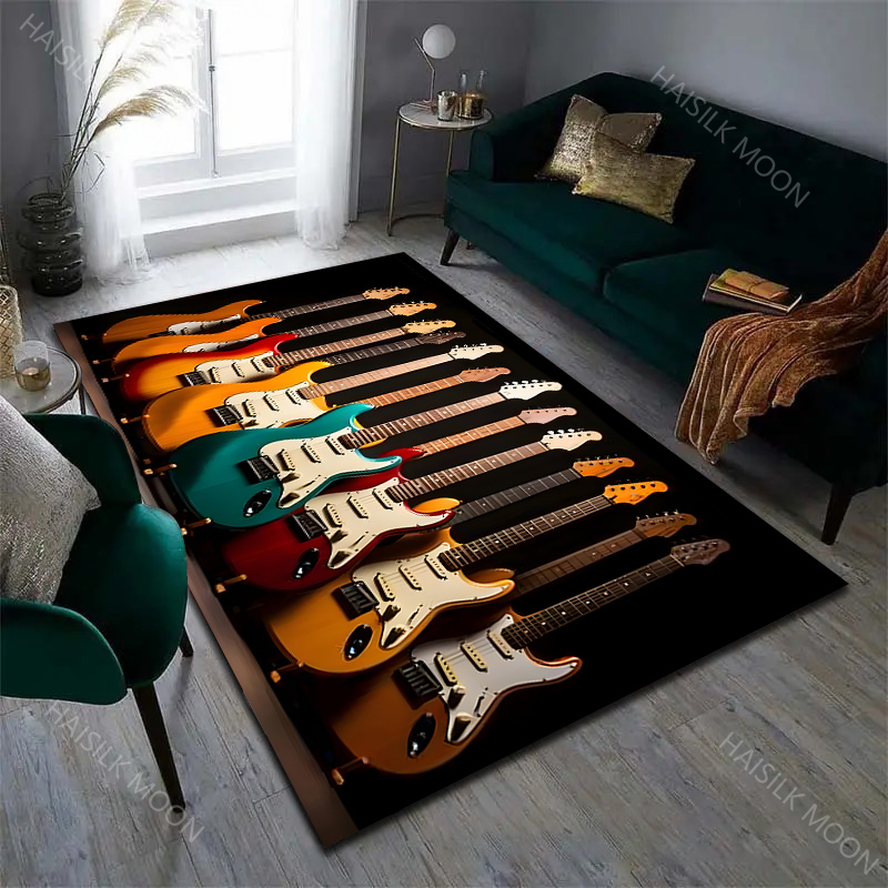 Music Lovers Rock Guitar Patte - Luxury Home Textiles Usa review and price
