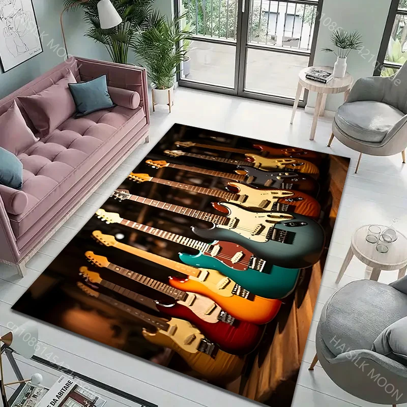 Music Lovers Rock Guitar Patte - Luxury Home Textiles Usa review and price