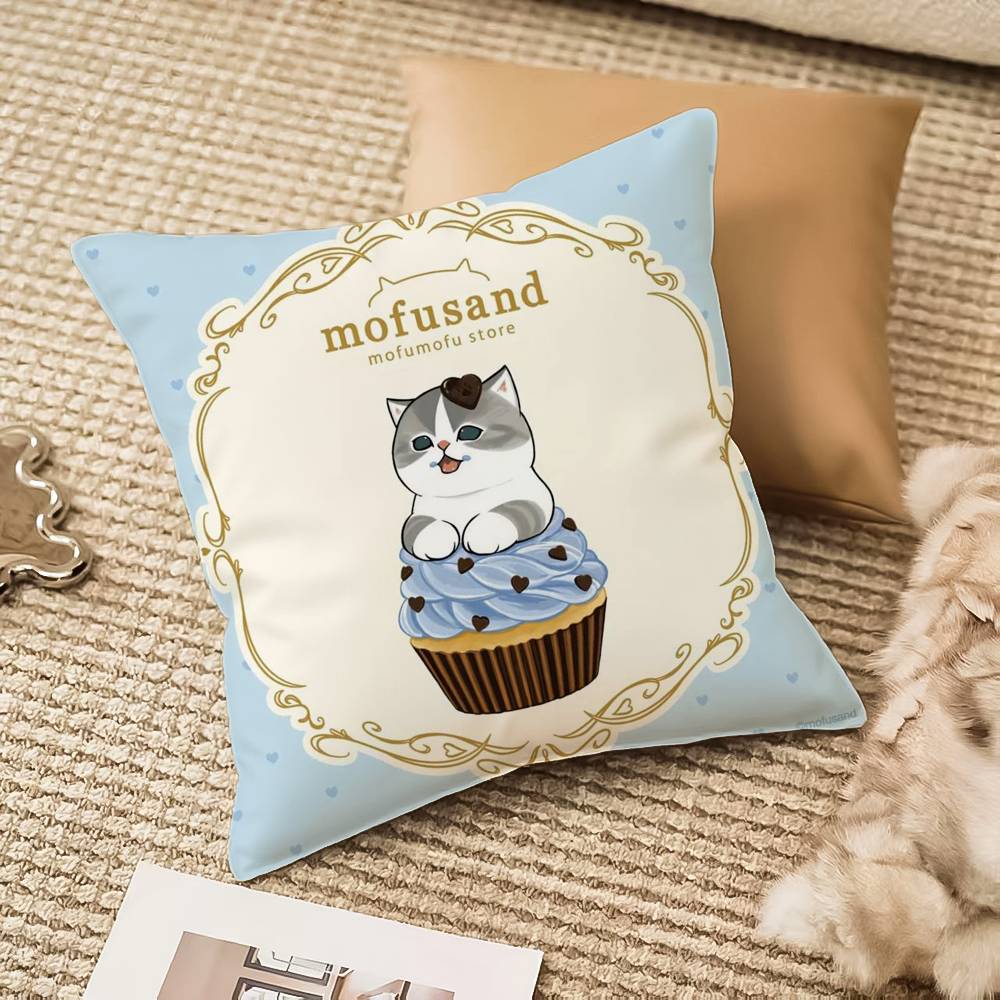 Luxury Cute mofusand cat Pillo - Luxury Home Textiles Usa review and price