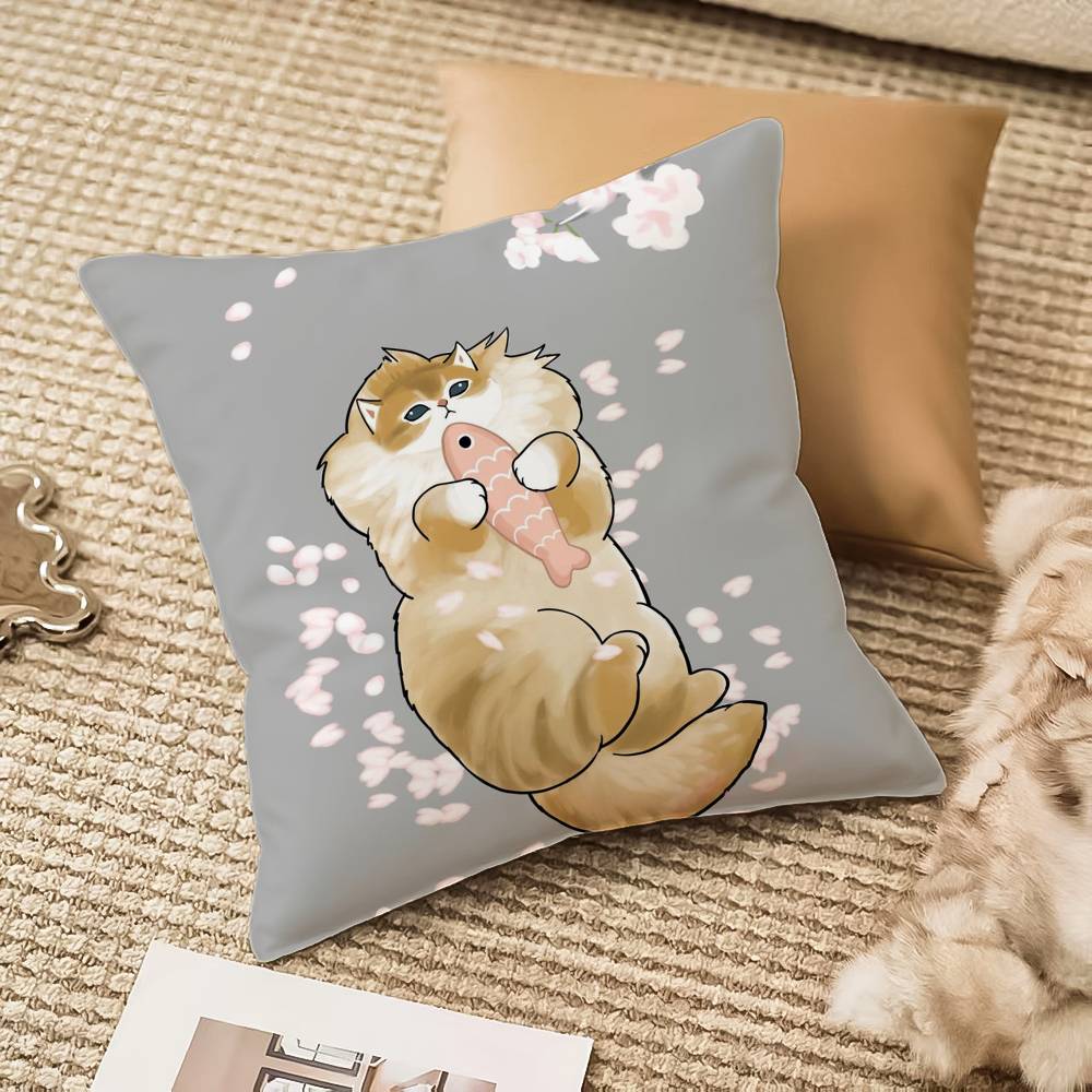 Luxury Cute mofusand cat Pillo - Luxury Home Textiles Usa review and price